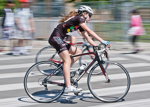 Woman Cycling
